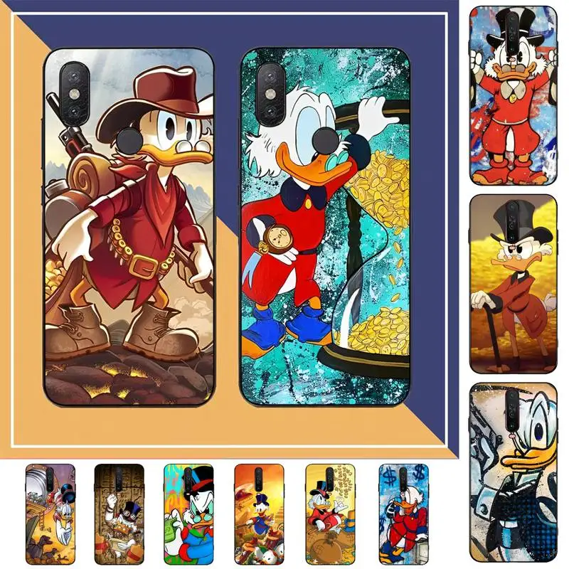 

Disney Scrooge McDuck Phone Case for Redmi Note 8 7 9 4 6 pro max T X 5A 3 10 lite pro