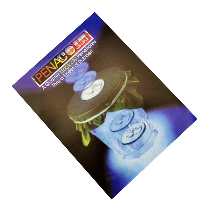 

Монета, волшебные трюки, забавные волшебные игрушки, многоразовая пленка для проникания монет, волшебные трюки, игрушки, удивительные Волше...