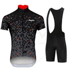 Новый мужской велосипедный Трикотажный костюм Ralvpha, одежда для горного велосипеда, летняя одежда для горного велосипеда, велосипедный комплект, спортивная одежда для велоспорта
