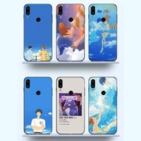 ride your wave japan anime phone case for xiaomi redmi note 7 8 9 11 t s 10 a pro lite funda shell coque cover