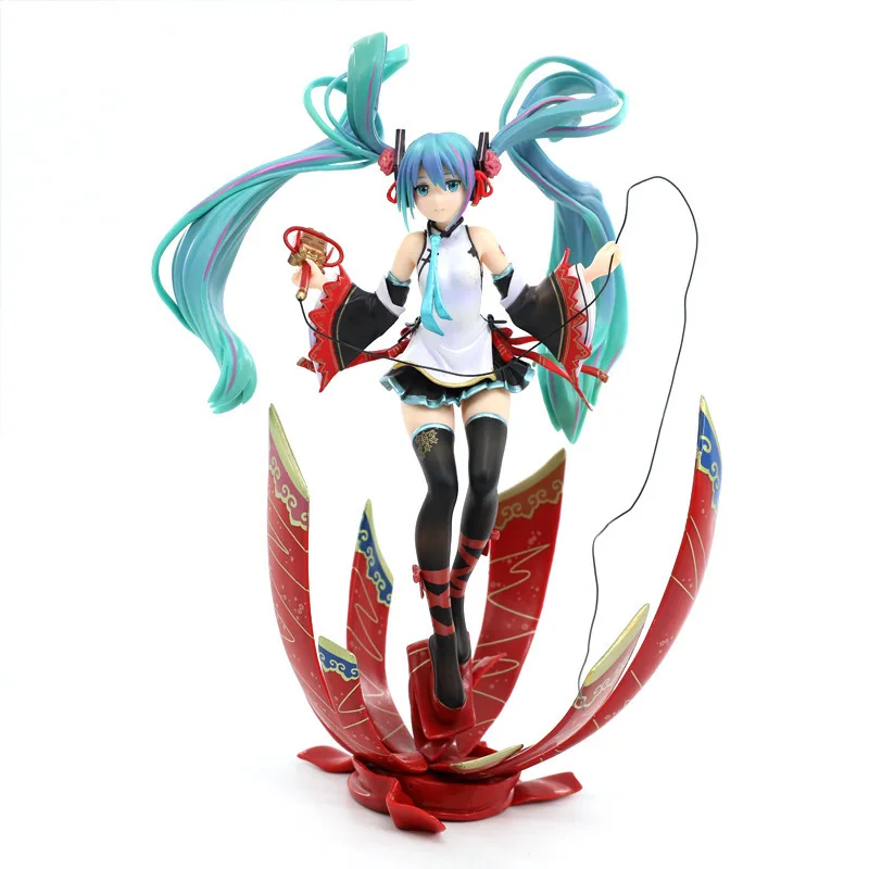 

26CM Anime vocal Hatsune Miku Miku Kawaii Action Figure Pvc Model Dolls Toys Ornaments EXPO2019 Girl Toy Gifts