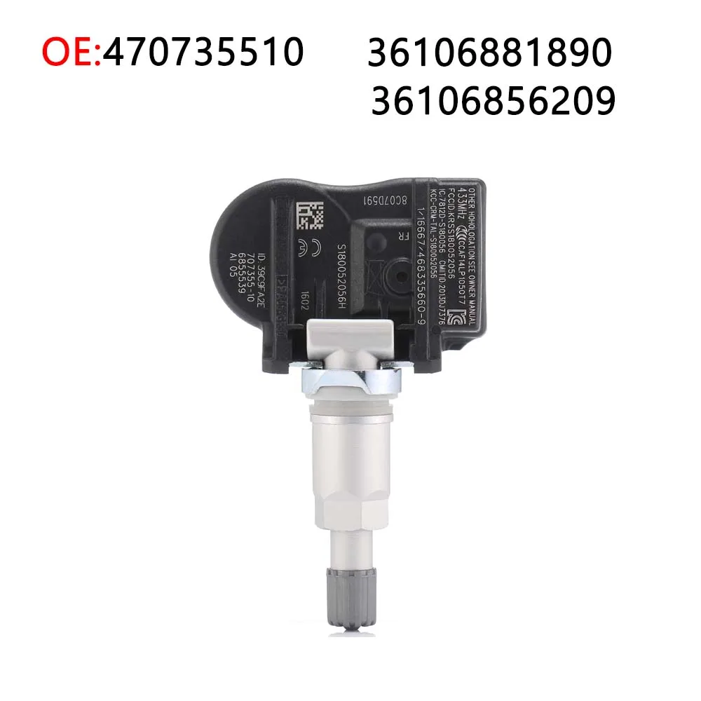

36106881890 TPMS внутренний датчик давления в шинах 470735510 36106856209 для BMW F20 F21 F22 F23 F30 F31 F34 F45 F46 F80 F87