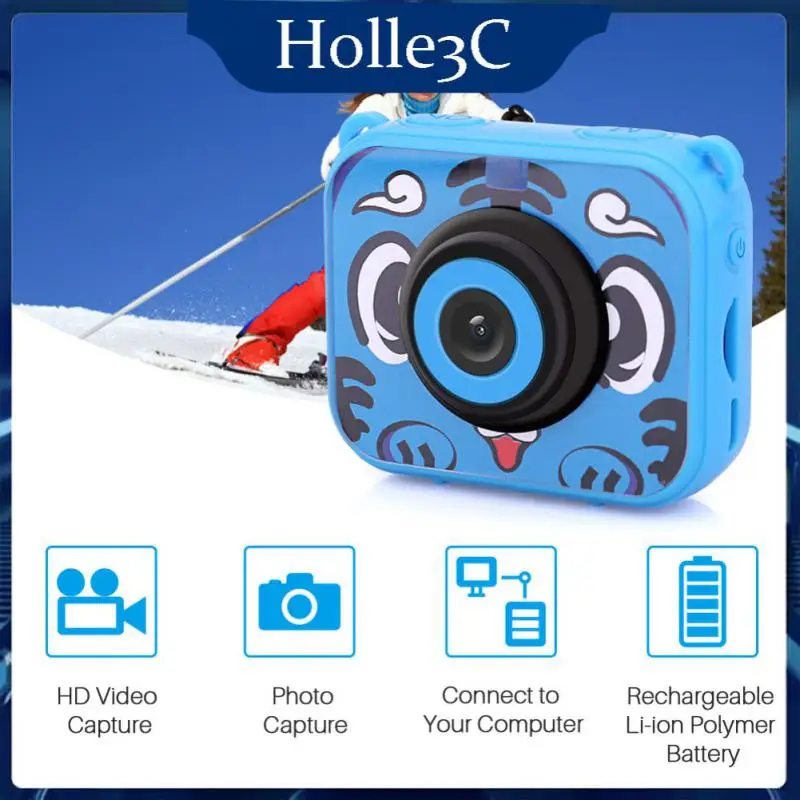 

1080p Hd Photo Camera Sports 2.0 Inch Screen Dv Kids Camcorder Sport Camera Waterproof Kids Video For Kids Birthday Gift