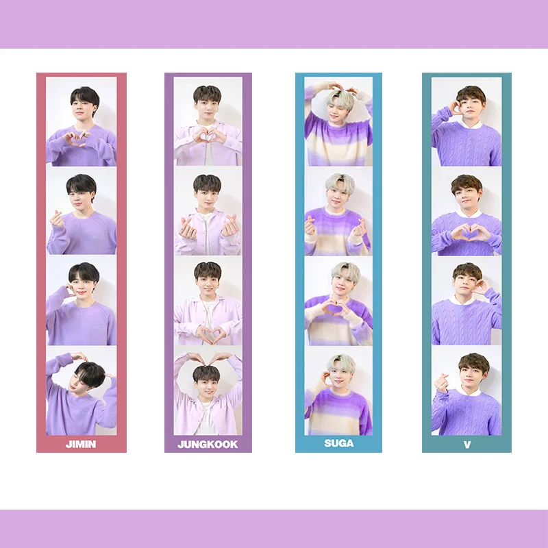 7 шт./компл. Kpop оптовая продажа Bangtan Boys Фотокарточка новая открытка альбом ЛОМО