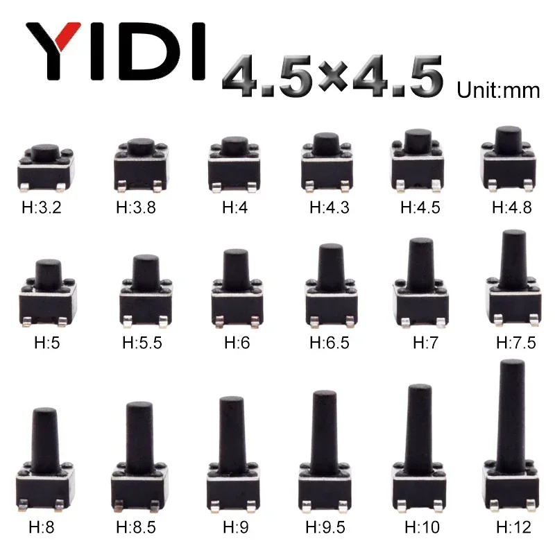 

Набор тактовых переключателей YIDIELE 50 шт.