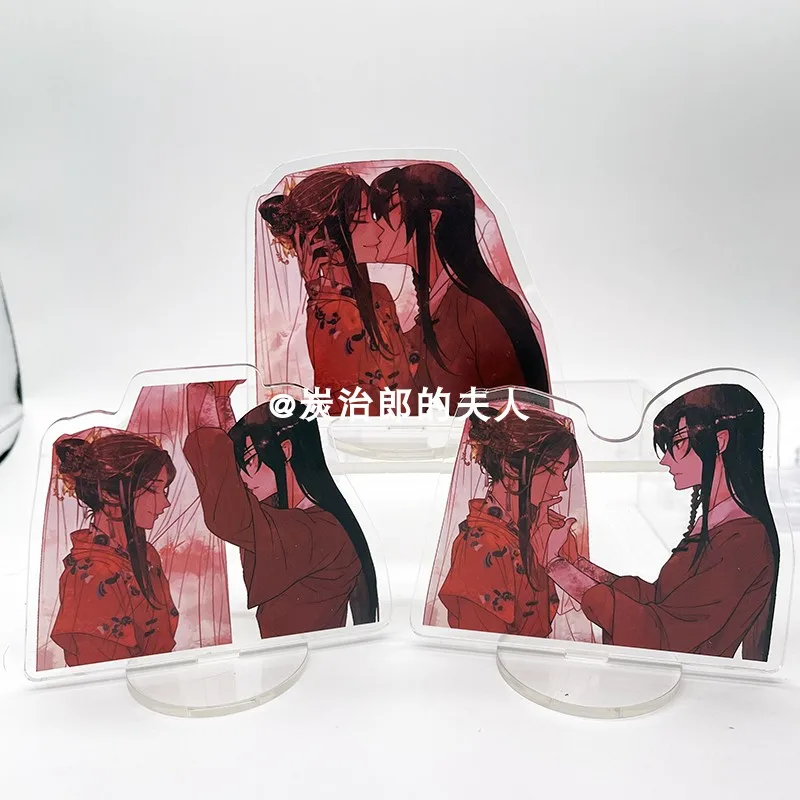 

Anime Tian Guan Ci Fu Hua Cheng Xie Lian Ancient Style Wedding Scene Acrylic Stand Figure Model Plate Desk Decor Toys Cosplay BL