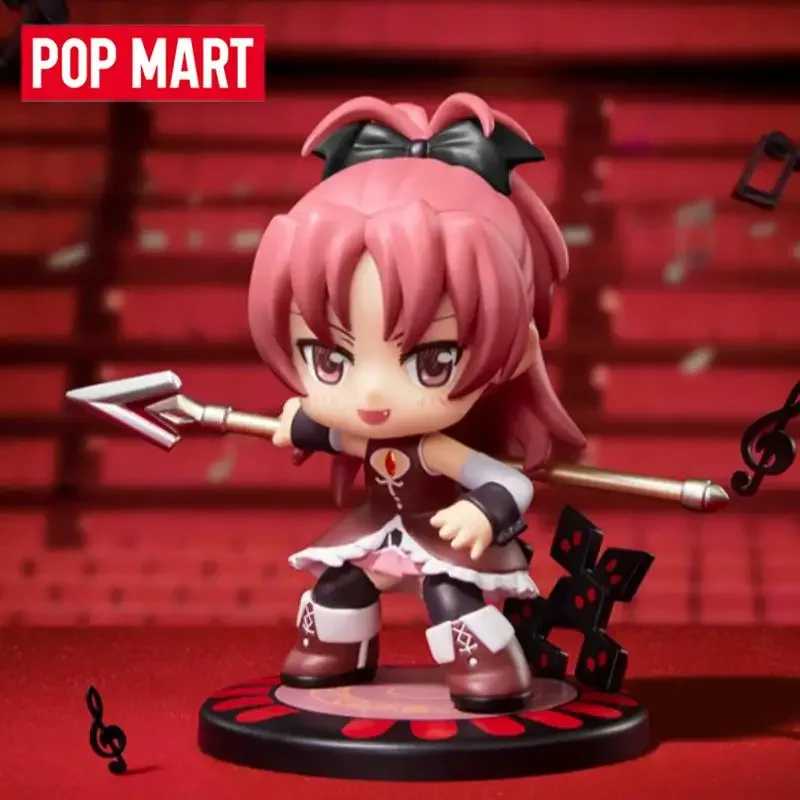Фото POP MART PUELLA MAGI MADOKA MAGICA Серия: Модные игрушки-сюрпризы в закрытых коробках, коллекционные фигурки, подарок-сюрприз №2