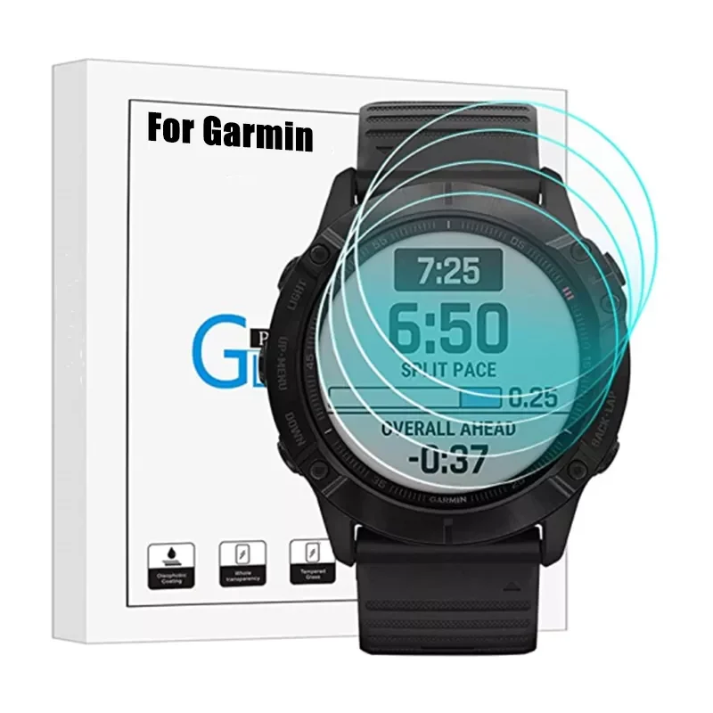 

2022New 1-5 Pack Tempered Glass For Garmin Fenix 7 7s 7x 6 6S 6X 5/Forerunner 235 745 945 735XT/Vivoactive 3 Instinct 2 Screen P