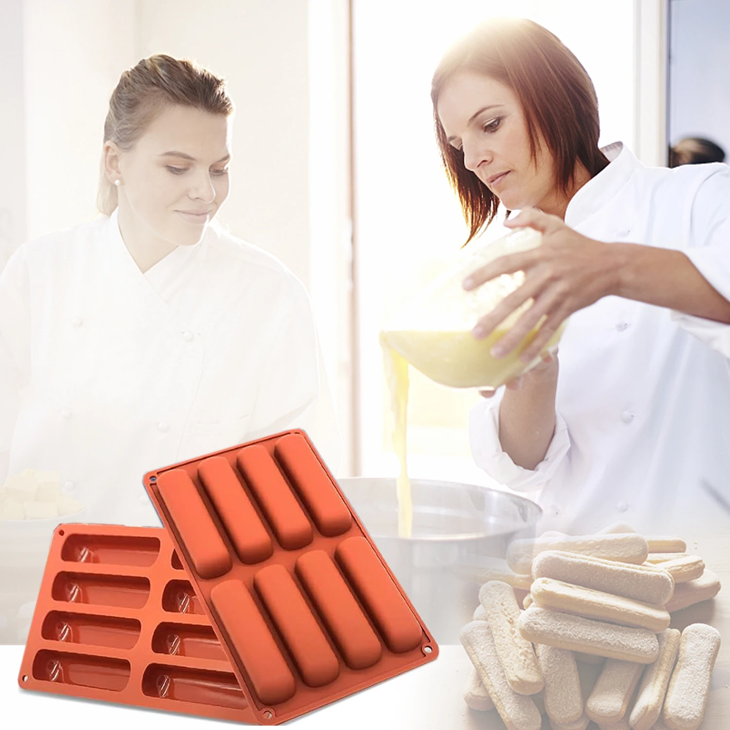 2 упаковки силиконовая форма для гранолы силиконовые формы кубиков льда торта