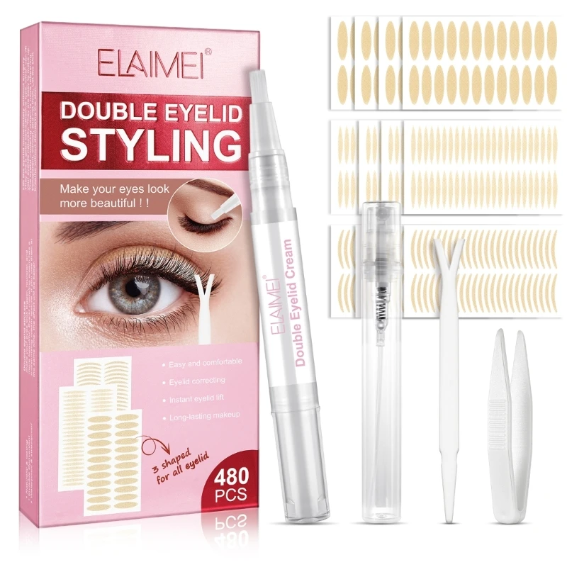 

Eyelid Tape Eyelid Lifter Strips Double Eyelid Tape for Droopy Hooded Eyelids
