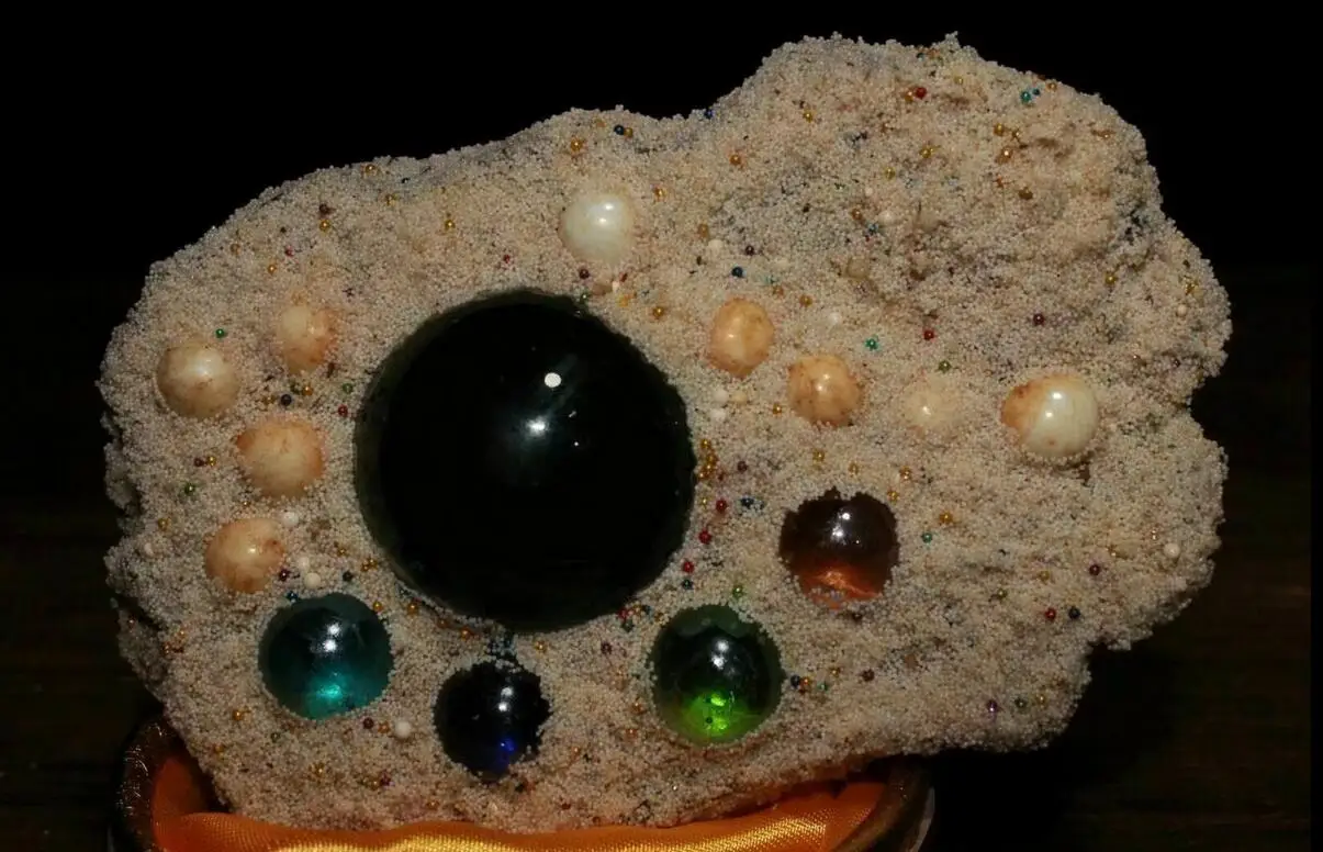 

Chinese Antique Tibetan Buddhism Buddha bone Relic