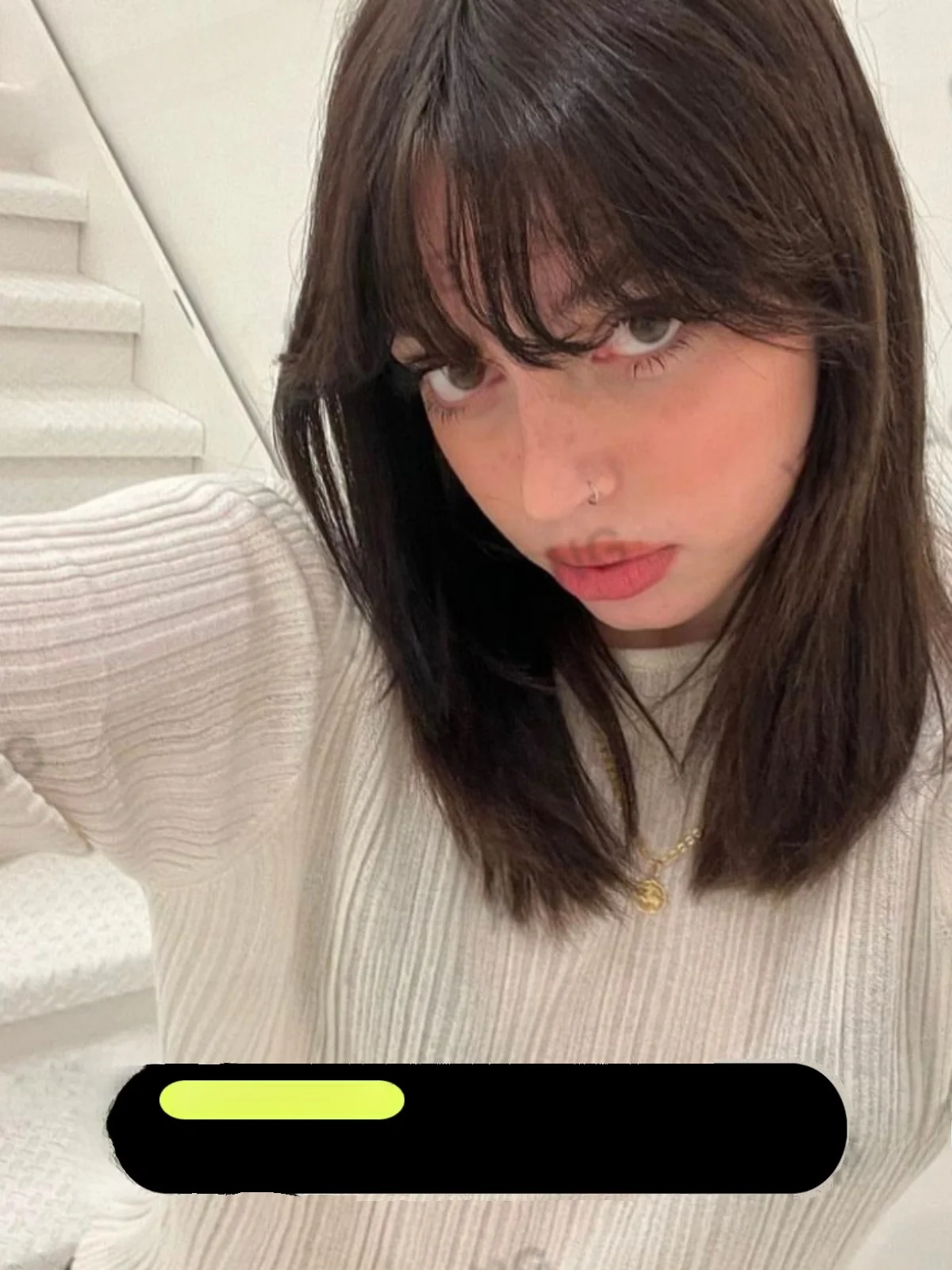 Vintagetang Ретро полувысокий воротник с деревянными ушками и длинными рукавами