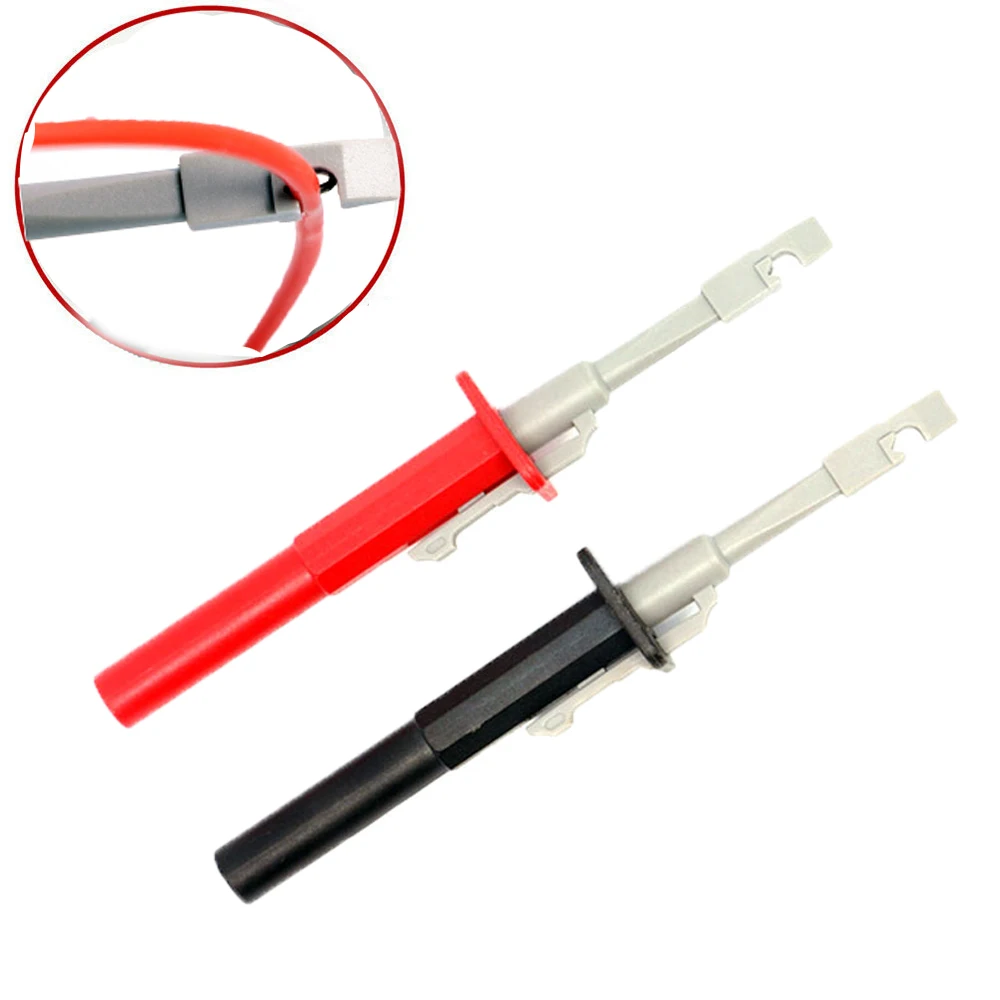 

1 / 2 шт. тестовый зажим безопасности изоляционный пирсинг зонды для обнаружения цепи автомобиля диагностический инструмент