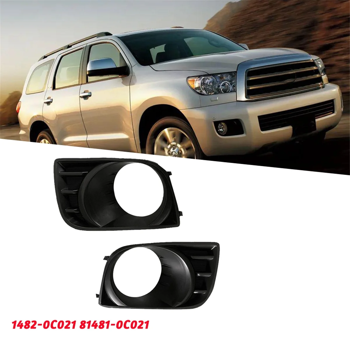 1 пара противотуманных фар для переднего бампера автомобиля обшивка ободка