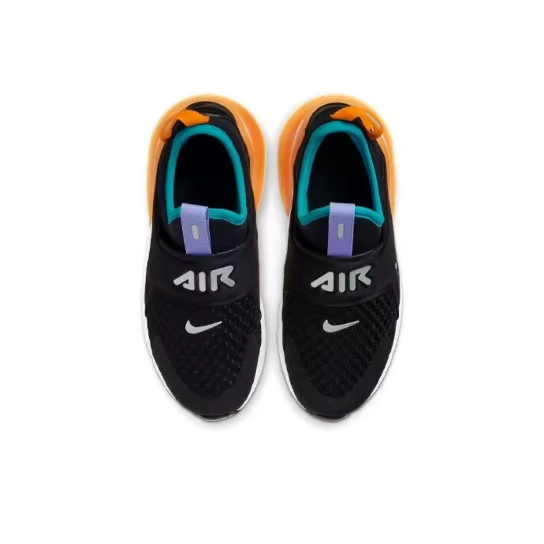 Детская обувь для девочек и мальчиков Nike Air Max 270 простая детская спортивная Fallow