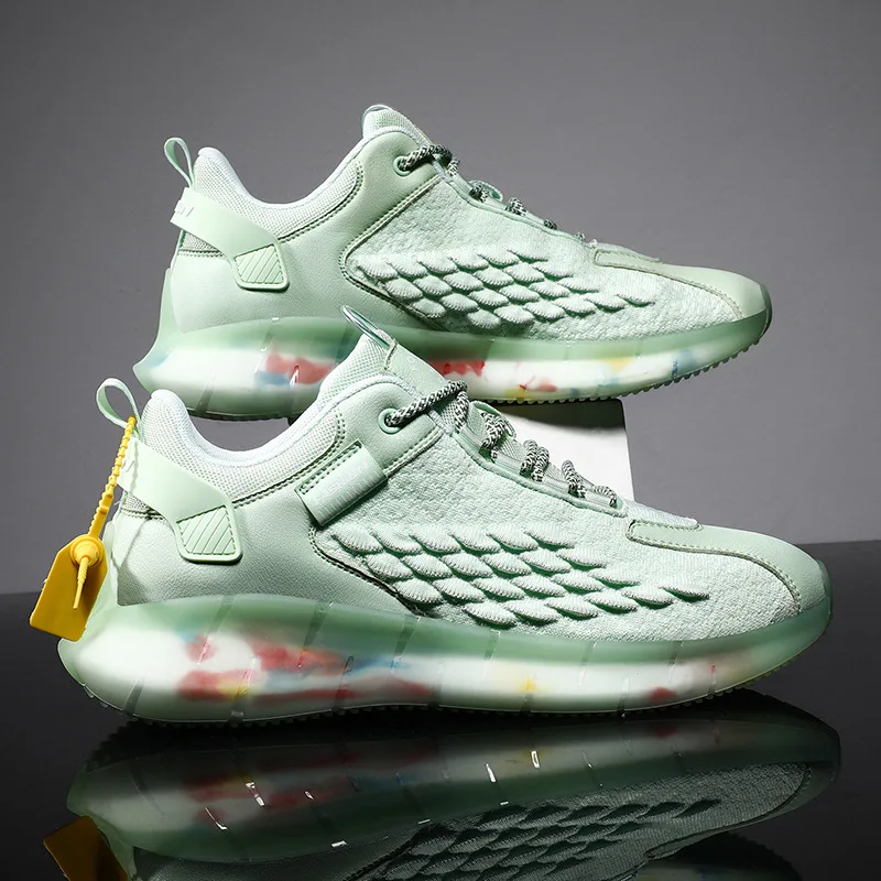 Running Shoes Men Air Cushion Outdoor Breathable Fitness Sneakers Men Lightweight Gym Trainers Casual Sport Zapatillas 2022