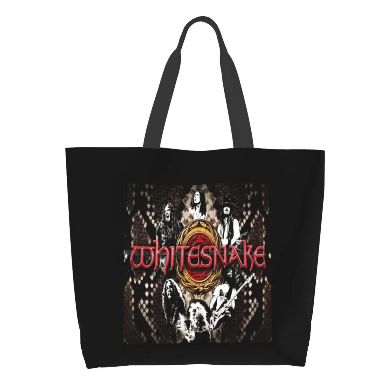 

Music Hard Rock Whitesnake Taurus07 Band Reusable Shopping Bag Tote Large Size Music Hard Whitesnake Taurus07 Band