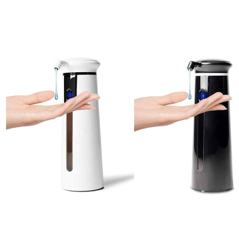 

Automatic Soap Dispenser 350Ml,Infrared Motion Sensor Electric Soap Dispenser For Bathroom Hotel Kitchen Toilet