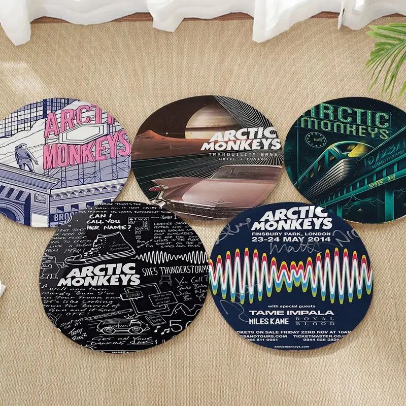 Арктические обезьяны креативный диван-коврик обеденный стол стул унисекс модный