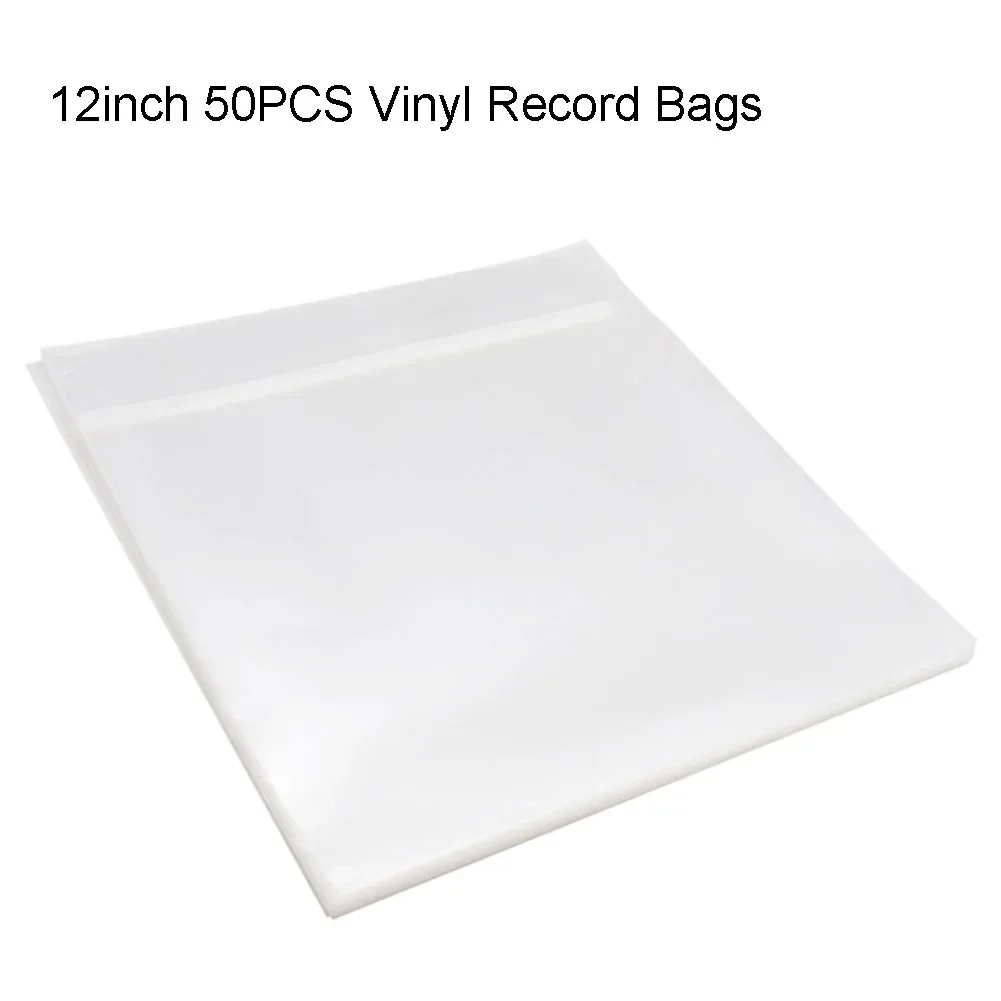 50 шт./партия прозрачные пакеты для виниловых пластинок 12 дюймов 10 7