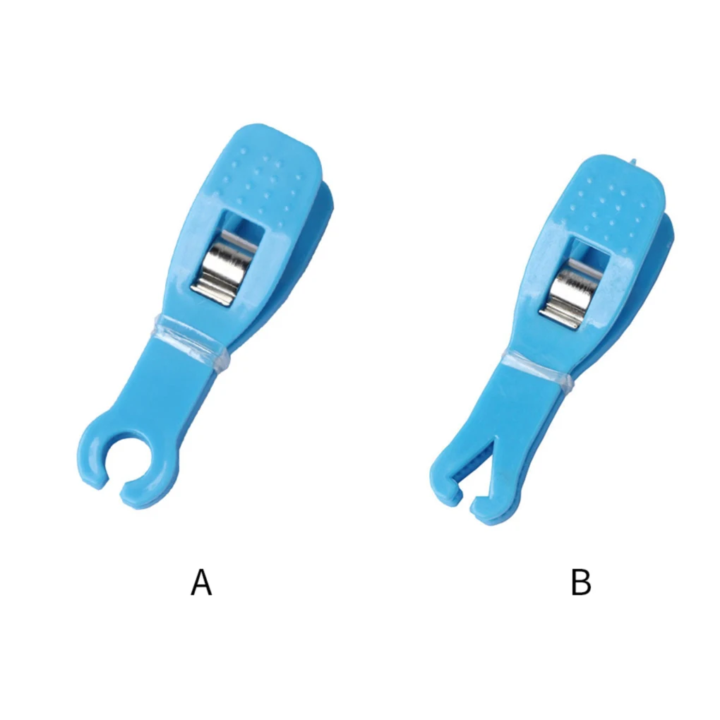 

1pc One-off Tattoo Body Piercing Needle Slot Clip Disposable Body Piercing Needle Slot Sterile Blue Piercing Clip Tattoo Tool