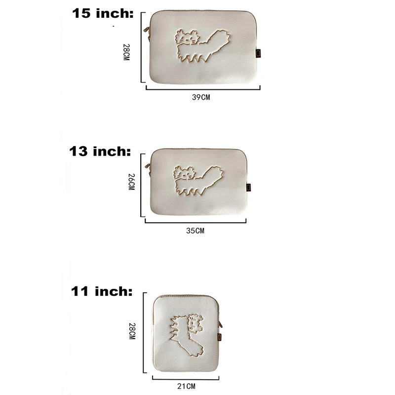 Cute Laptop Sleeves Carring Case 11 12 13 14 15 15.6 Inch Computer Bags for Macbook Ipad 9.7 10.2 10.9 ASUS | Компьютеры и офис