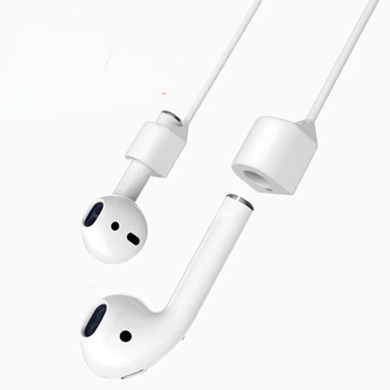 

55CM For AirPods Silicone Anti-lost Neck Strap Wireless Earphone String Rope Headphone Cord Earphone Accessories