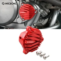 nicecnc motocross oil filter cover protector with o ring for honda xr650l 1993 2022 heat sink design aluminum xr650l accessories