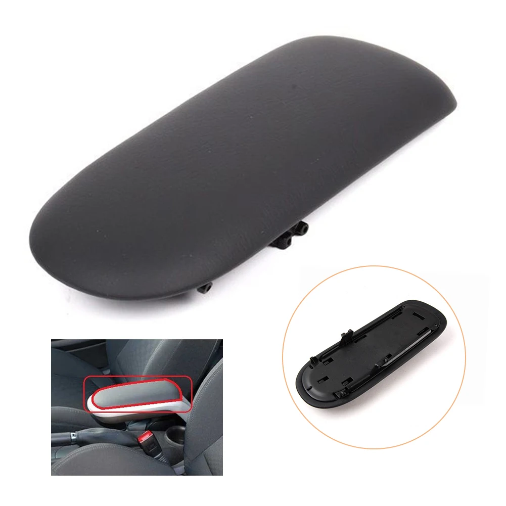 Car For The R50 R52 R53 Models Armrest Black Cover Storage Box Cover Rest Protector Pad Auto Parts Interior