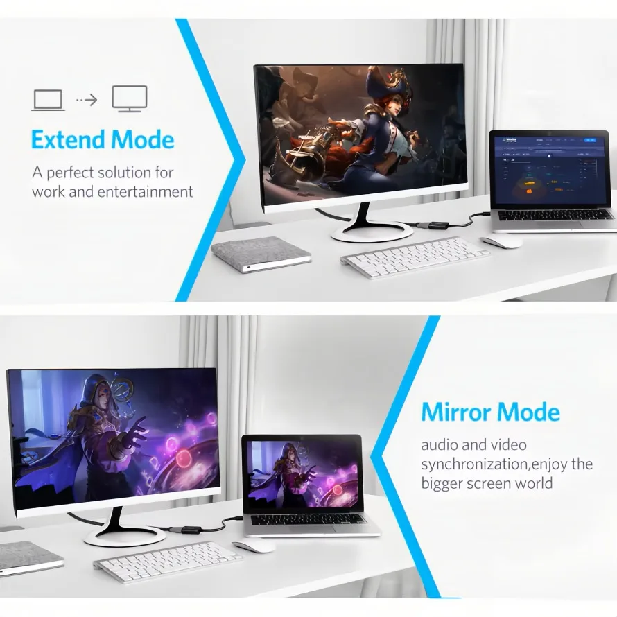 Адаптер, совместимый с Mini DP на HDMI, преобразователь Thunderbolt на 4K HDMI, для MacBook Surface, ноутбука, ТВ, монитора, проектора (art.: 3920ce4bb4dcd) - 3920ce4bb4dcd