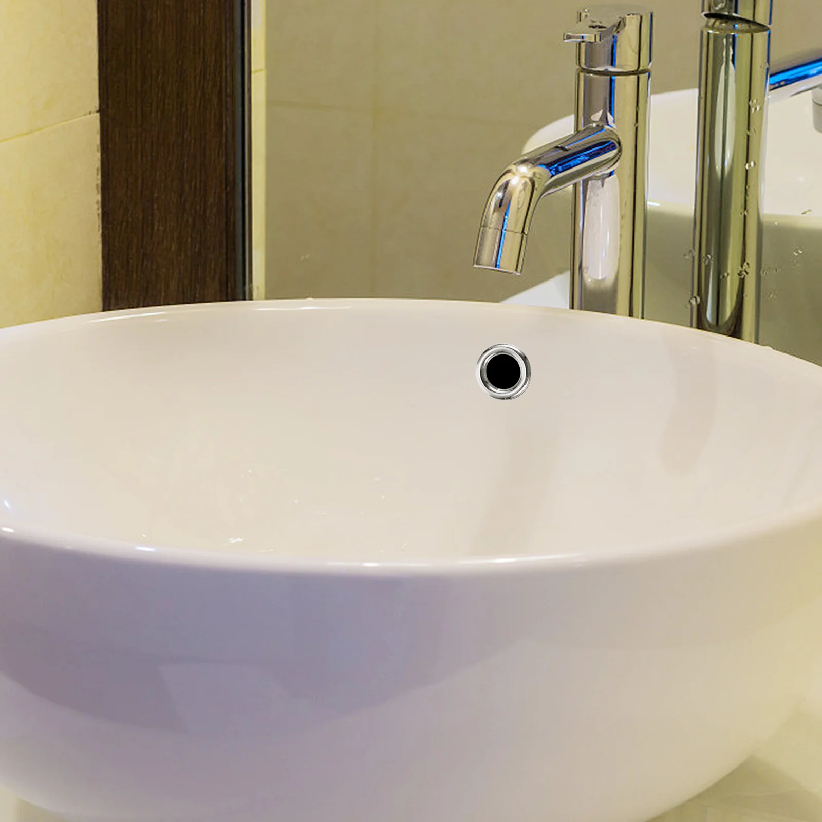 

Overflow Cover Ring Drain Basin Sink Cap Insert Trim Bathroom Kitchenhole