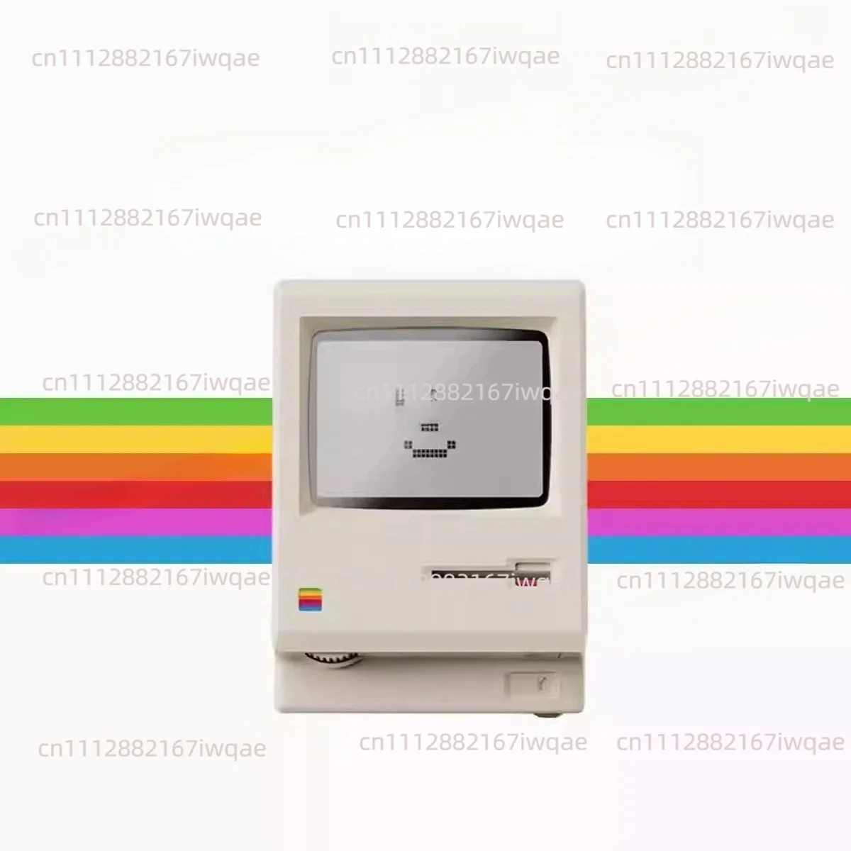 Фото Ретро-мини-компьютер Mac портативного типа |   Функциональная система macOS 1984 на RP2040, 2-дюймовый монохромный экран, предварительно собранный корпус, напечатанный на 3D-принтере №1
