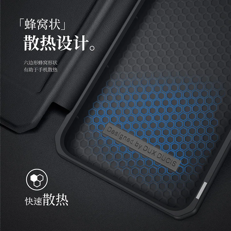 Duxducis Original Luxury Pu Leather Case For Samsung Galaxy S22 Plus Coque Thin Flip Cover Wallet Phone Cases For S22 Ultra