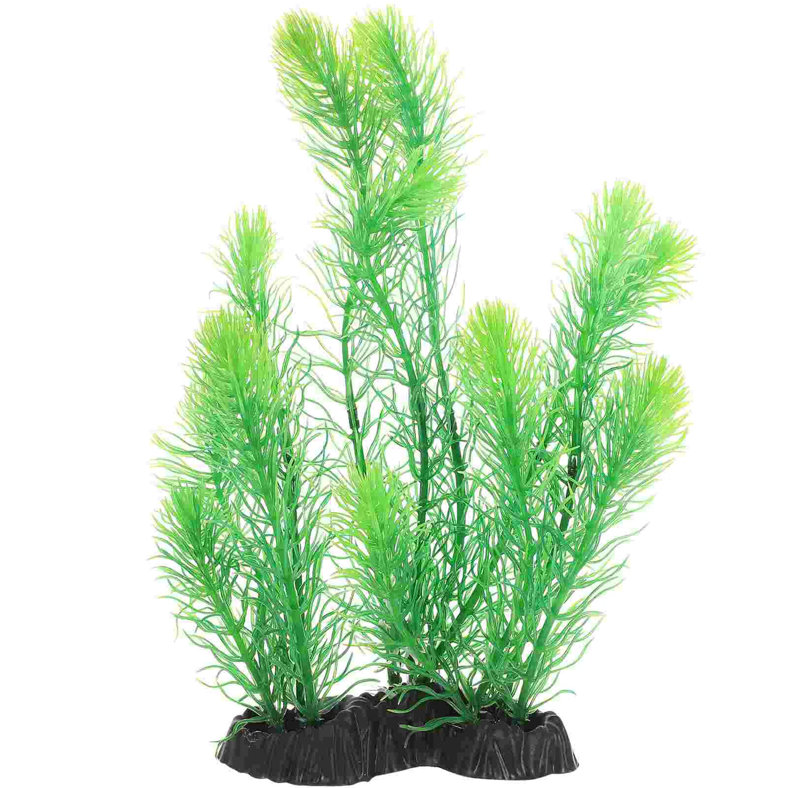 Искусственные аквариумные растения имитация рогона принадлежности для