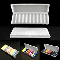 3 sizes plastic battery storage box hard container case for 10pcs aaaaa18650 battery portable battery organizer box
