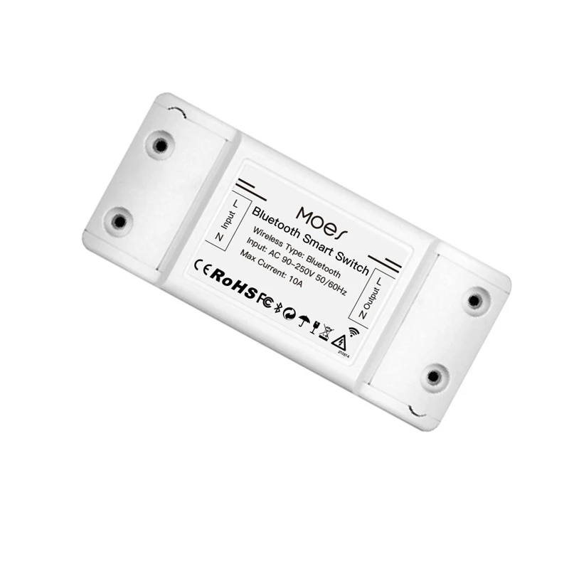 

Релейный модуль Смарт-переключателя с Bluetooth, одноточечное управление Sigmesh, беспроводной пульт дистанционного управления, работает с Alexa Tuya ...