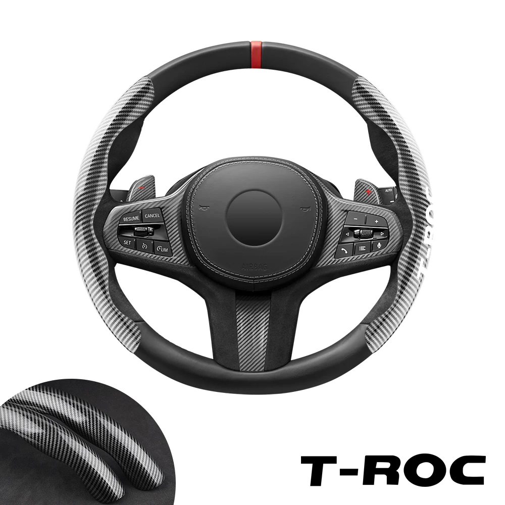 

for t-roc car steering wheel cover car accessories