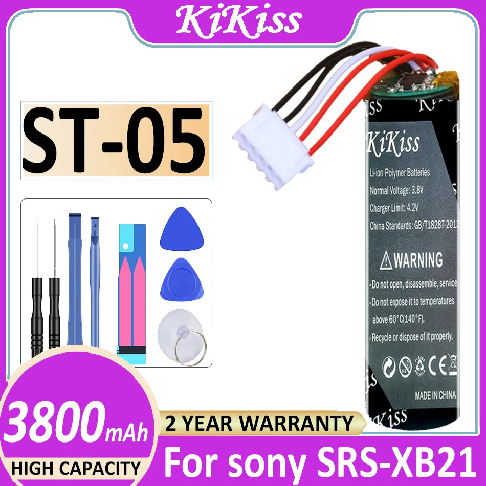 

Оригинальный аккумулятор KiKiss, новая стандартная литий-ионная аккумуляторная батарея для Sony, аккумулятор для игрока, 3800 мАч + Инструменты