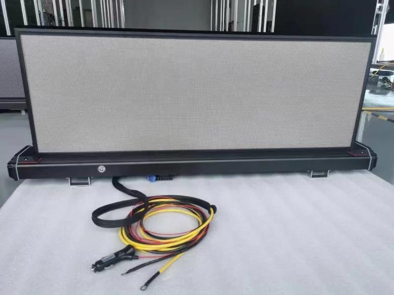 P2.5 3G/4G Wifi USB GPS Двухсторонний полноцветный рекламный внешний дисплей для такси