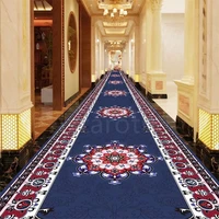 arabic corridor stair long carpet floor mat entrance decoration corridor corridor non slip hall runners carpet wedding carpet