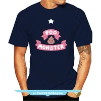 printed men t shirt cotton tshirt o neck short sleeve new style poo monster bee and puppycat women t shirt
