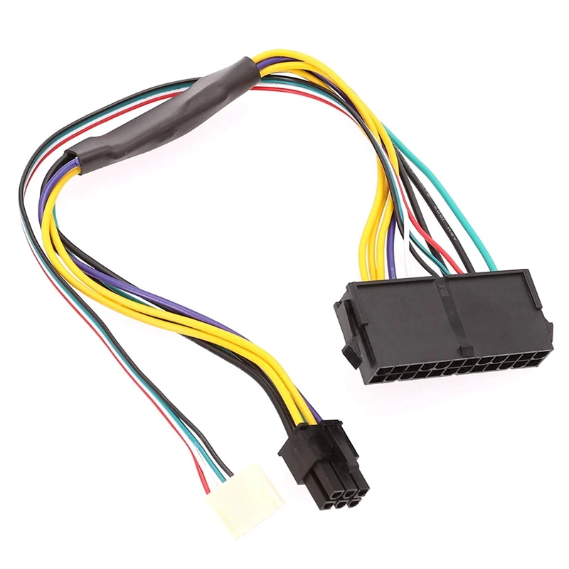 Адаптер с 24P на 6P ATX для HP Z230 Z220 SFF, материнская плата для рабочей станции, 30 см