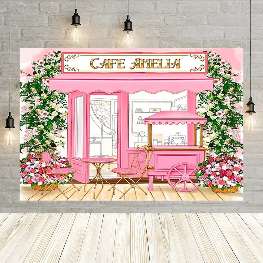 

Фон Mehofond для фотографирования маленьких девочек, Фотофон с зелеными листьями для кафе и магазина, с ярким окошком, для фотостудии