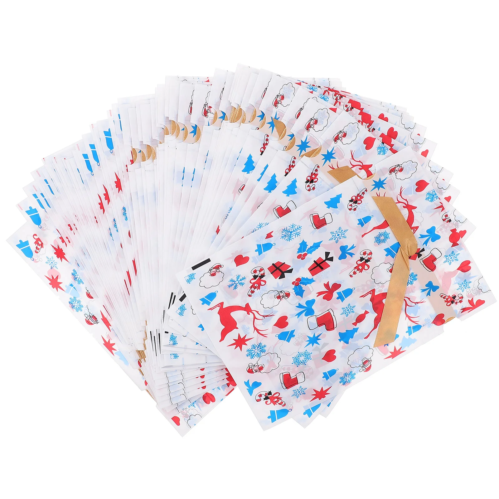 

50pcs Exquisite Creative Decorative Gift Bags Gift Wrapping Bags for Party Office