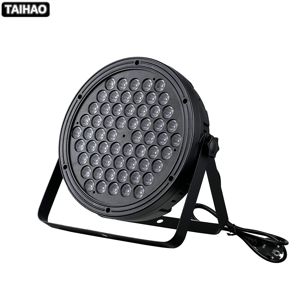 Прожектор 60 вт. Планарные светодиоды. Led Flat par 9×10w+1×30w.