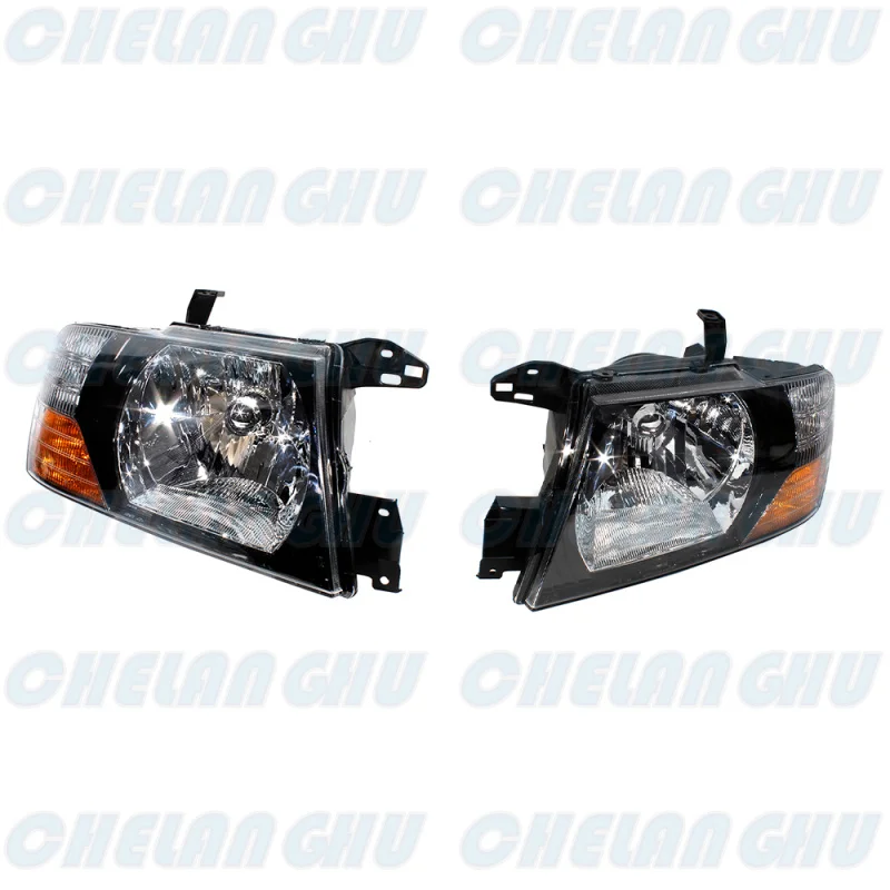 1 пара фар в сборе подходит для Mitsubishi Pajero MONTERO 2000 2001 2002 2003 2004 2005 2006 автомобильные