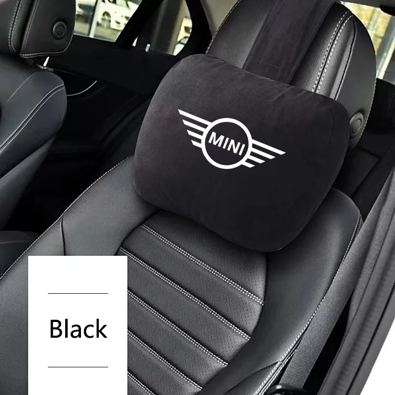 Высококачественная мягкая подушка для шеи на подголовник автомобиля MINI Cooper F55 F56