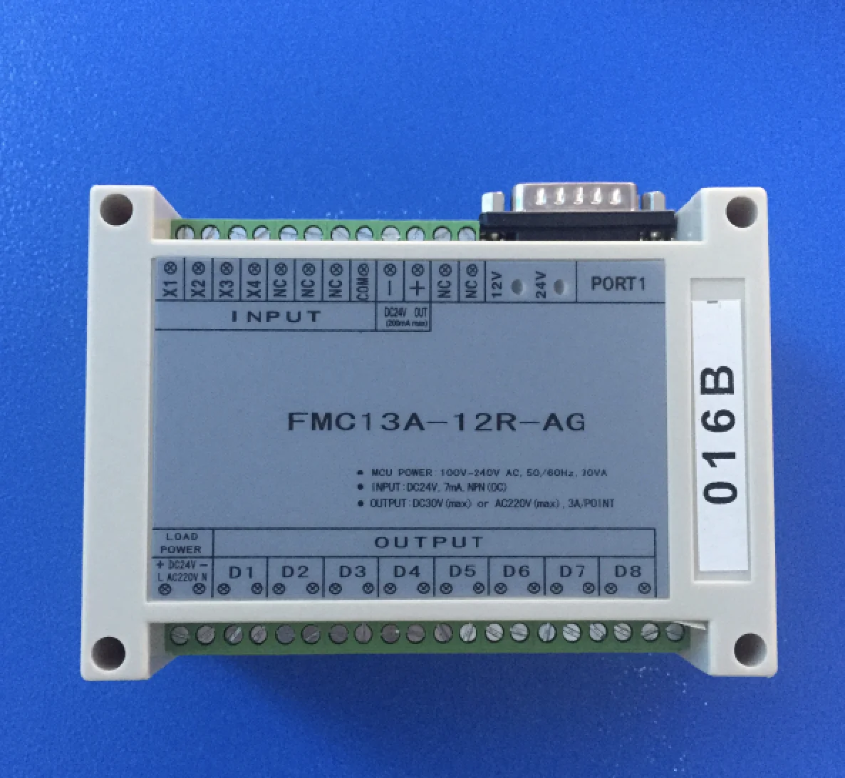 

FMC13A-12R-AG/016B/016BH Microcomputer/PLC for PET Blow Molding Machine(WIRE CONNECT BOX ONLY)