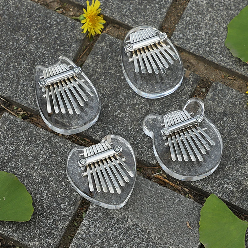 8-клавишная мини-деревянная калимба высокого качества изысканное пианино с