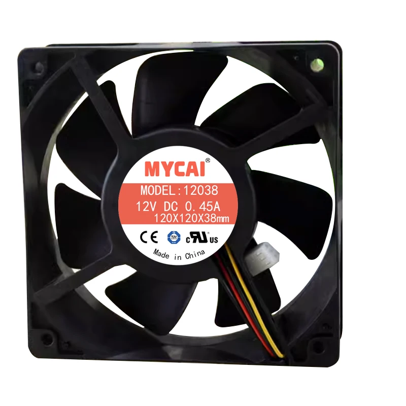 12 см 12038 120X120X38 мм вентилятор корпуса компьютера В двойной шариковый охлаждающий